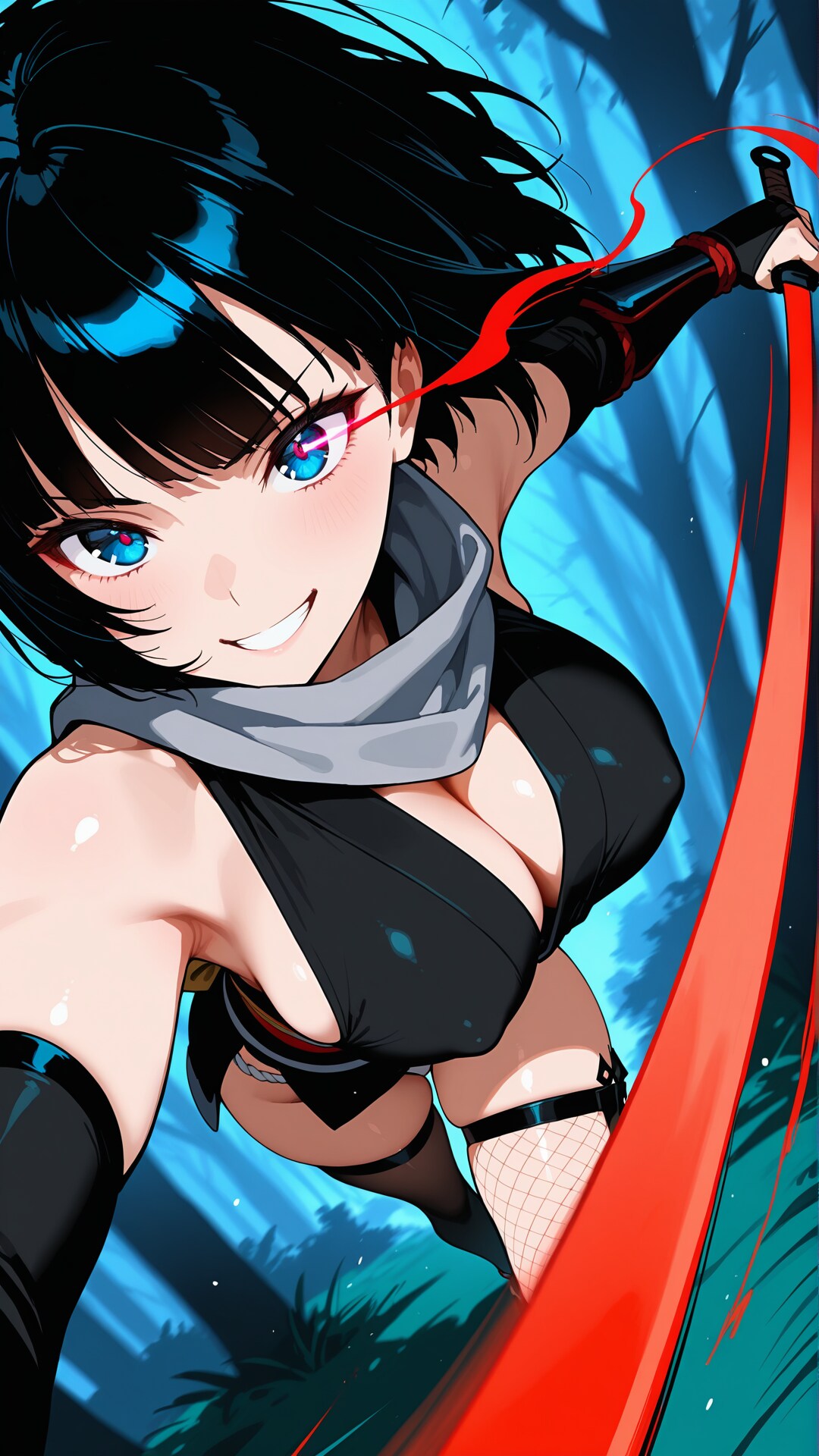 抜刀なかっこいいお姉さん