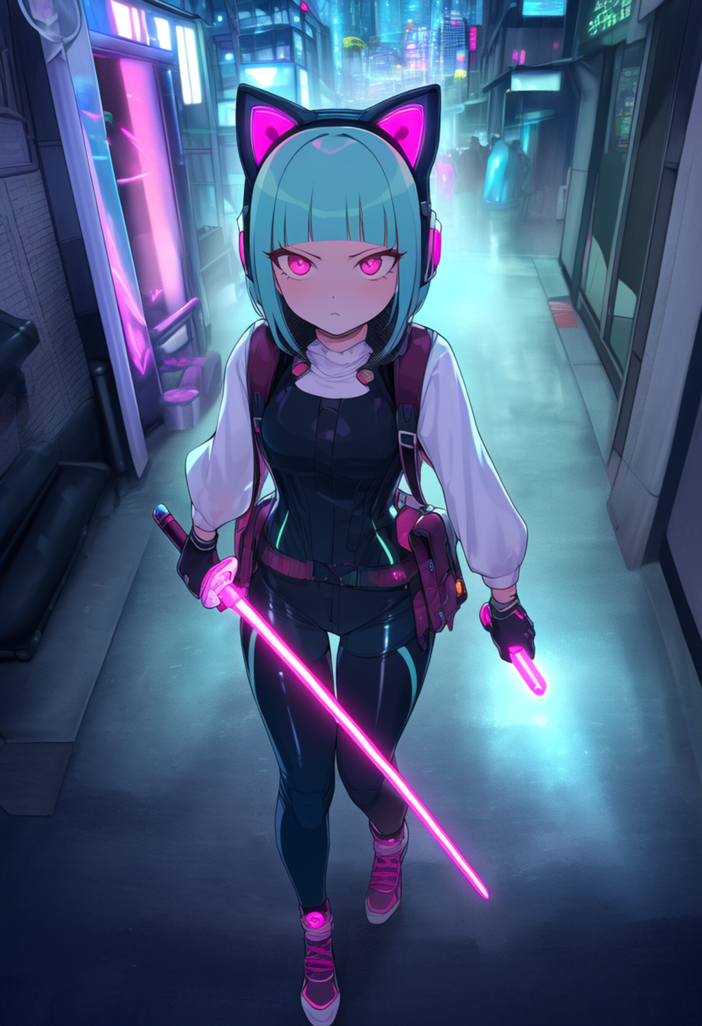 サイバーパンクの飼い猫