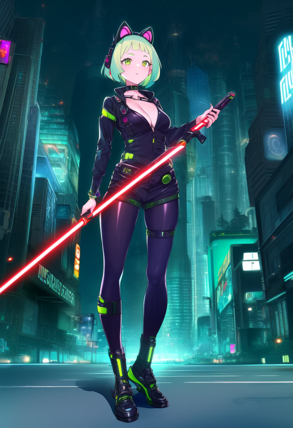 サイバーパンクの飼い猫