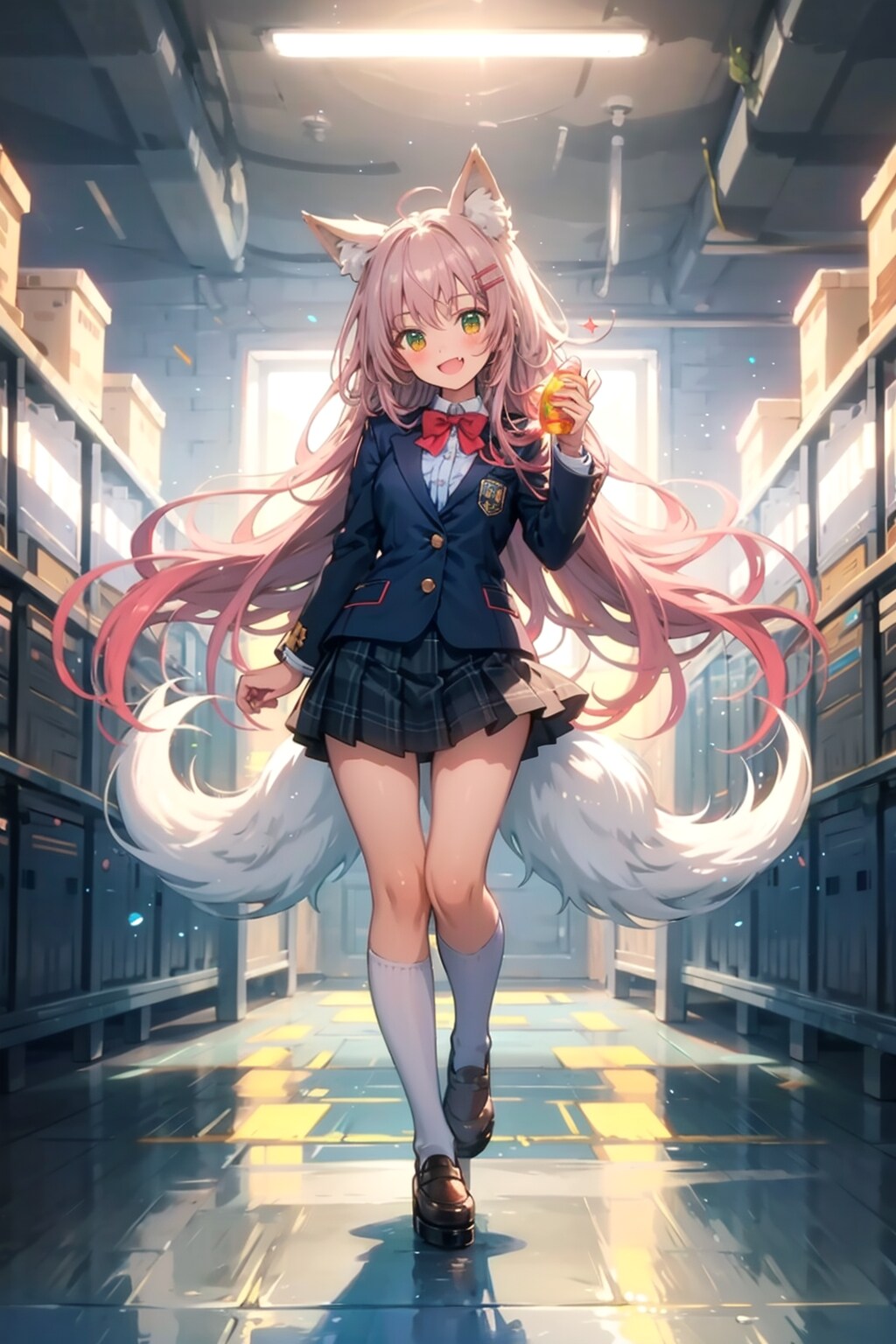 今日の狐耳娘