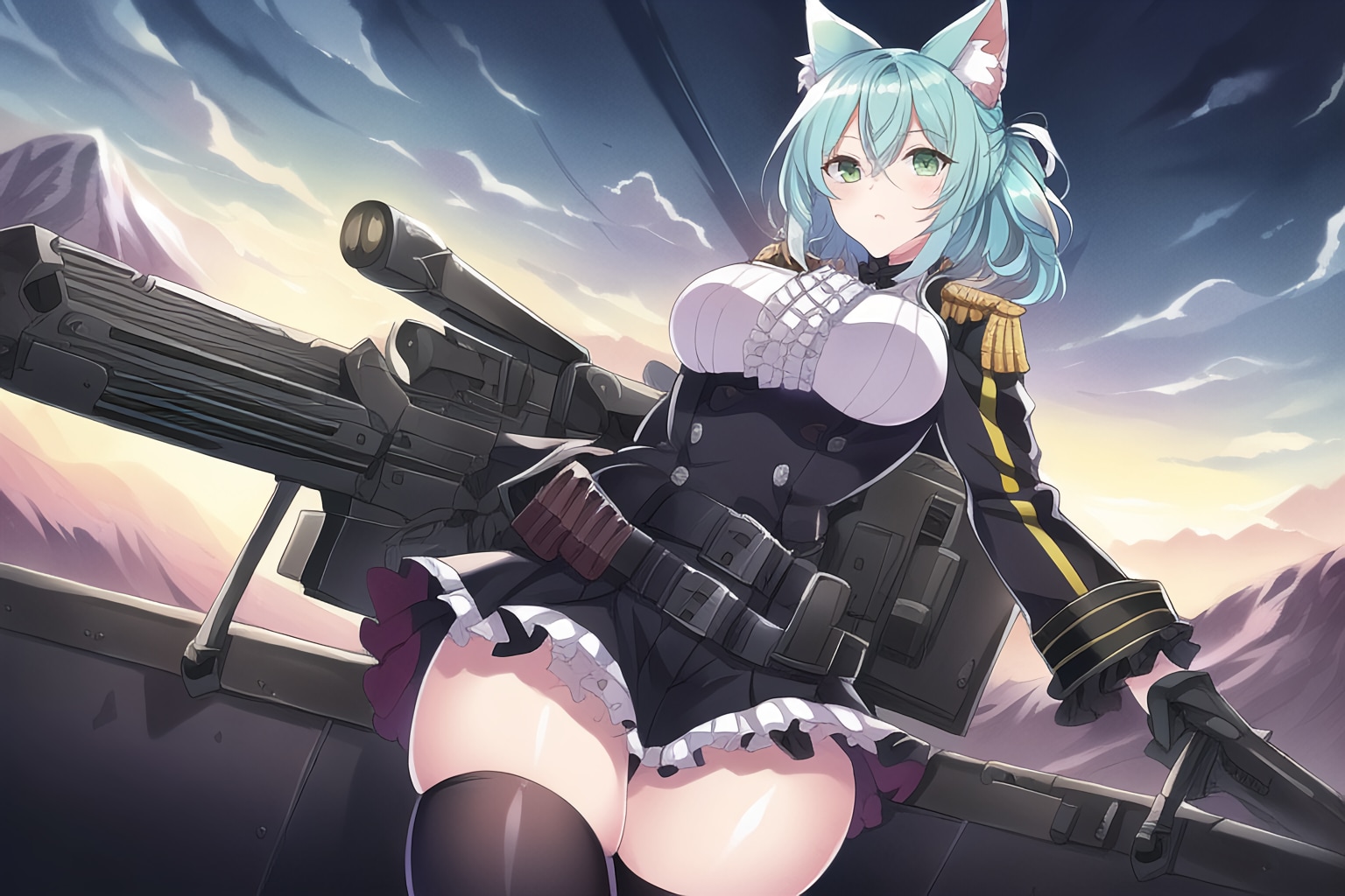 撃ち方用意！