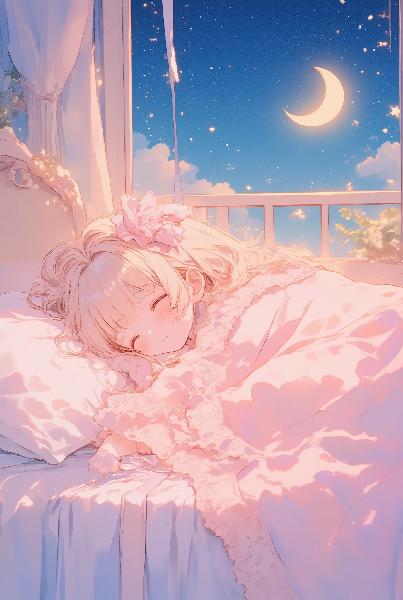 フリフリちゃんのフリフリおふとん