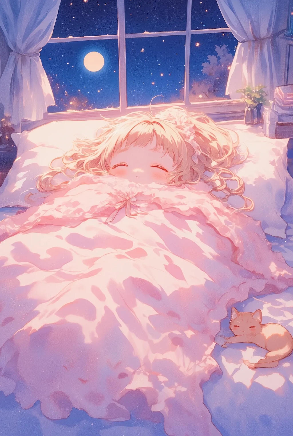 フリフリちゃんのフリフリおふとん
