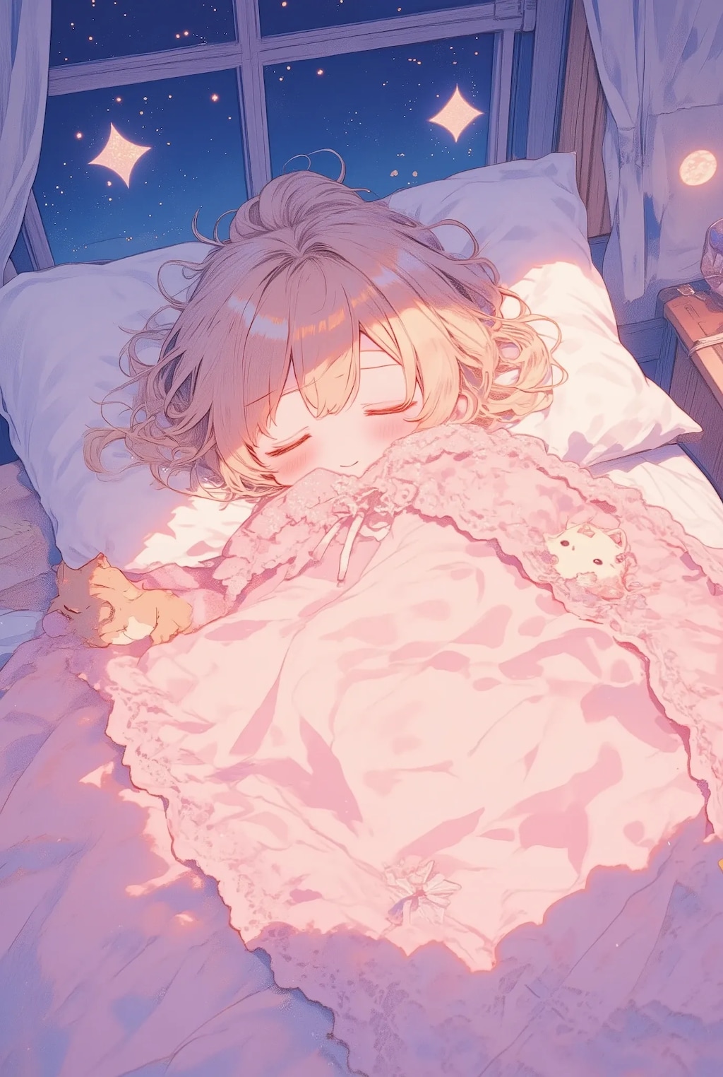 フリフリちゃんのフリフリおふとん