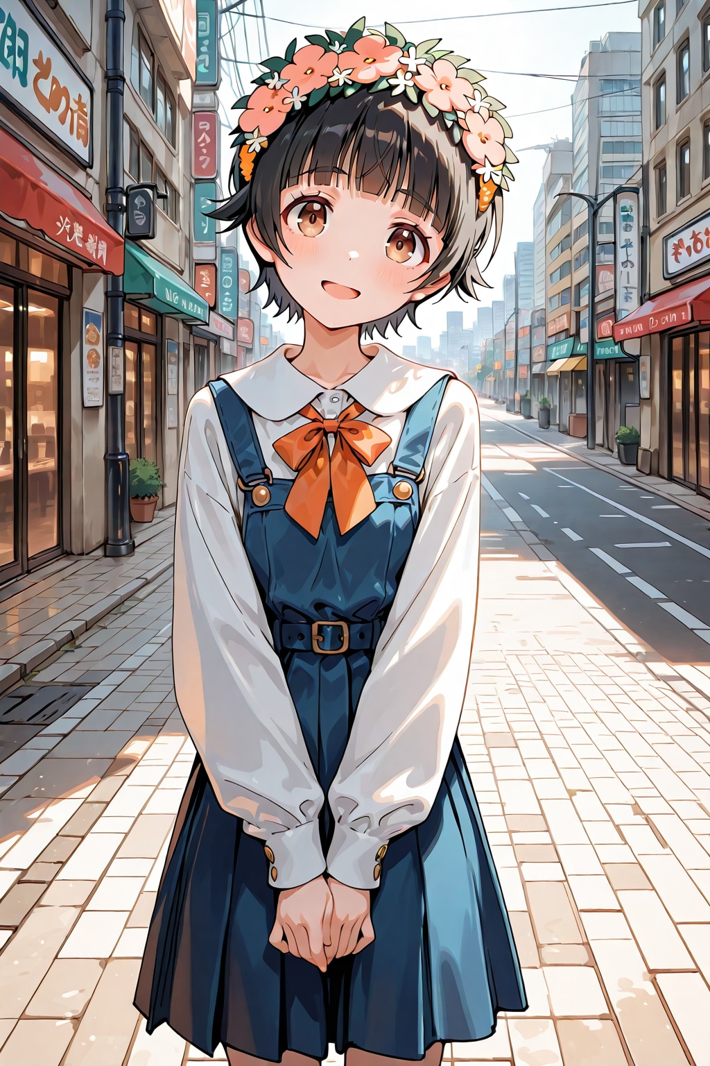 初春飾利 | の人気AIイラスト・グラビア
