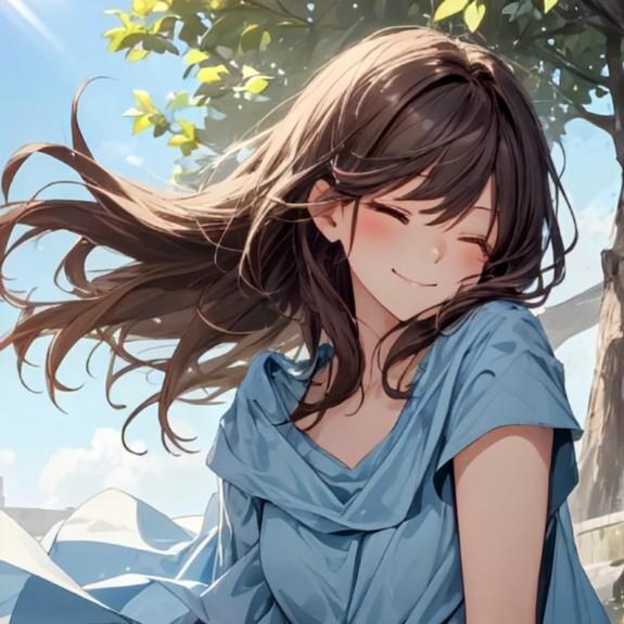 赤毛の剣士を待つ少女