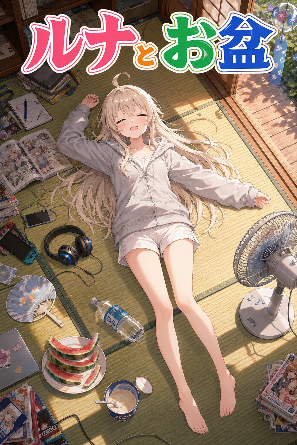 だらけ度天元突破！ #お盆休みという名の神タイム到来！