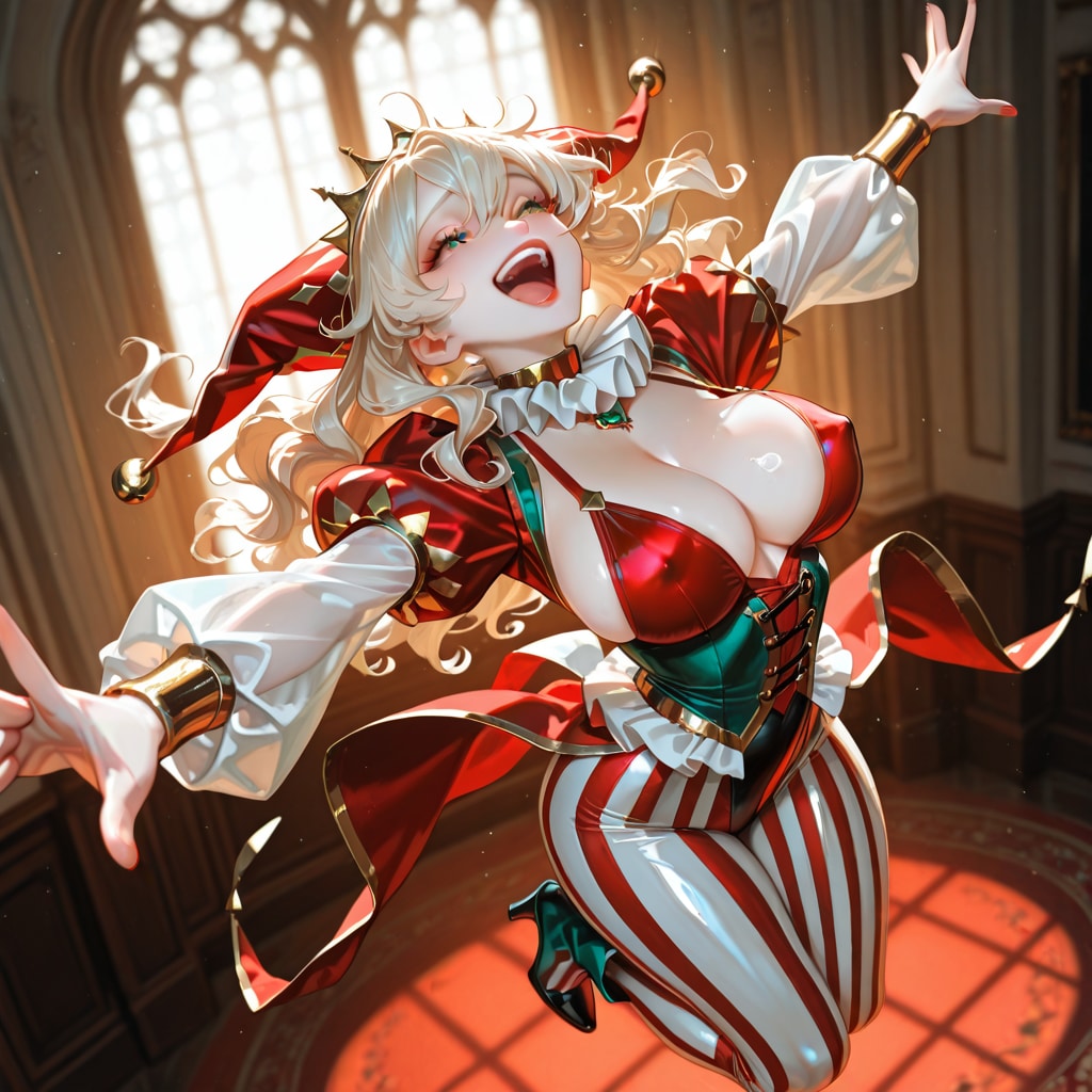 妖艶のピエロ美女5