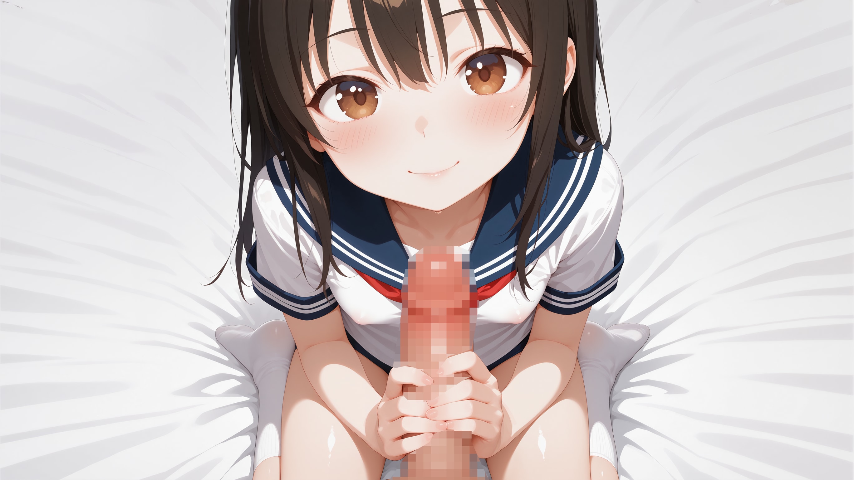 彼女とと二人っきりの秘密の時間vol.1 つるぺた×制服×ブルマ