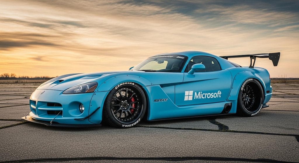 マイクロソフトバイパーのドリ車