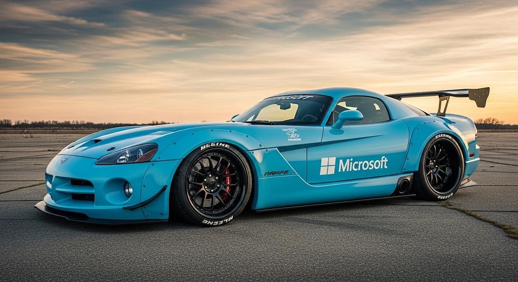 マイクロソフトバイパーのドリ車