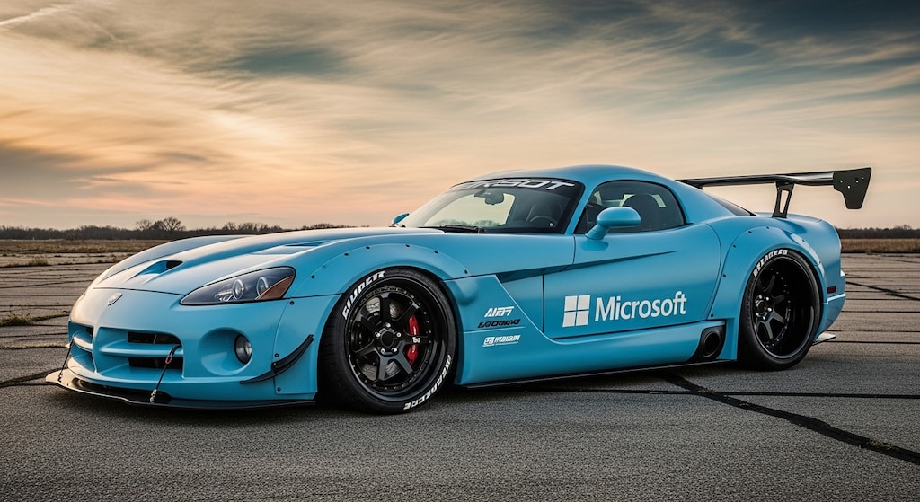 マイクロソフトバイパーのドリ車