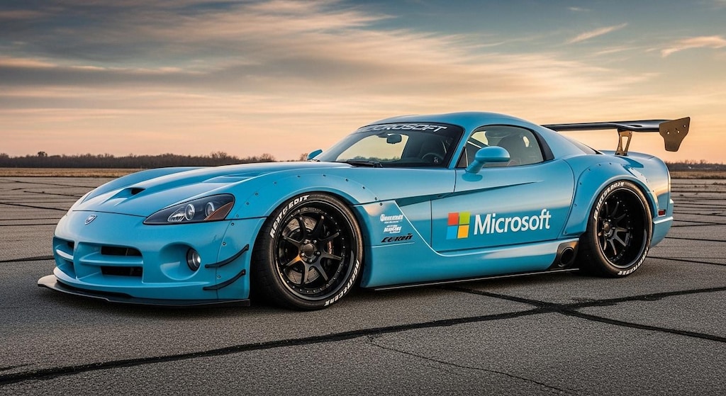 マイクロソフトバイパーのドリ車