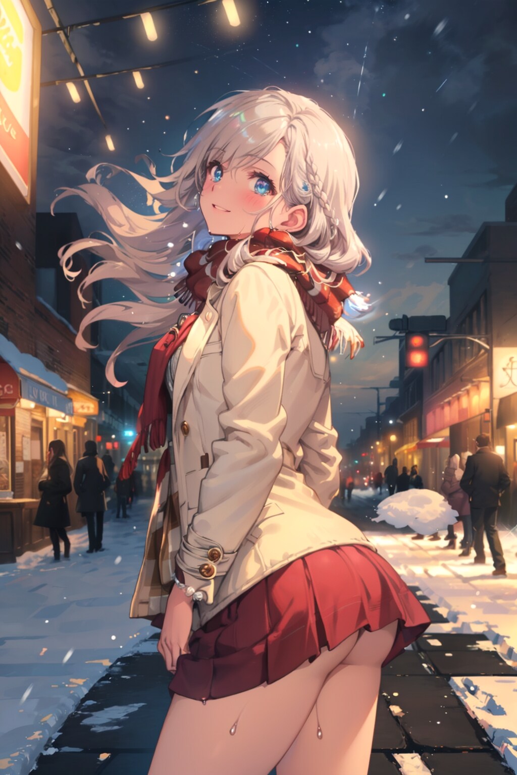 雪降ってきたよ