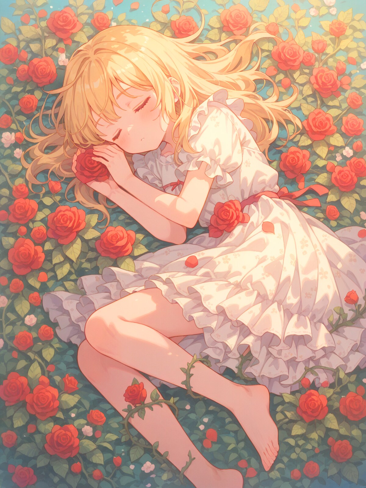 薔薇の園の眠り姫