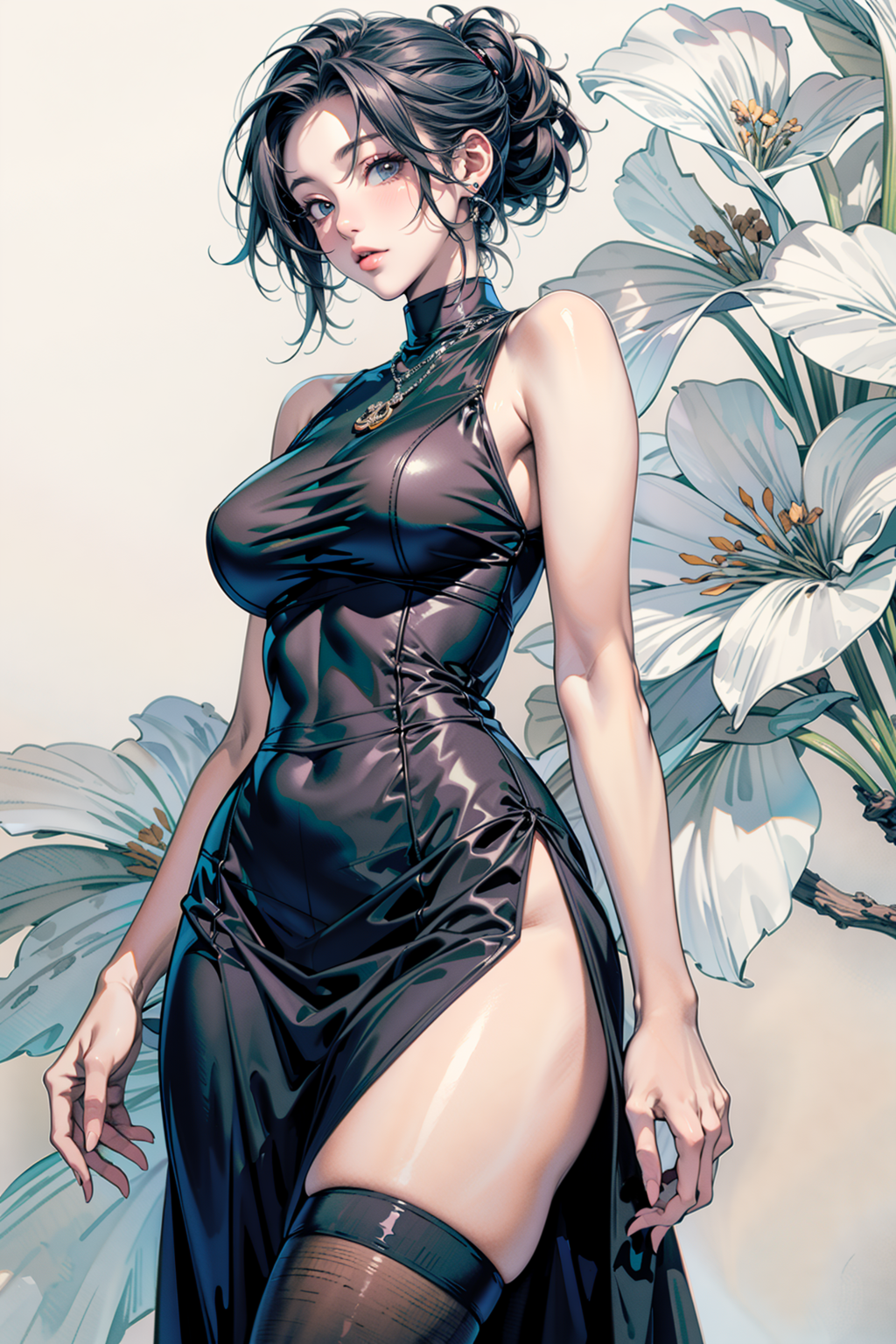 黒服女性 その47