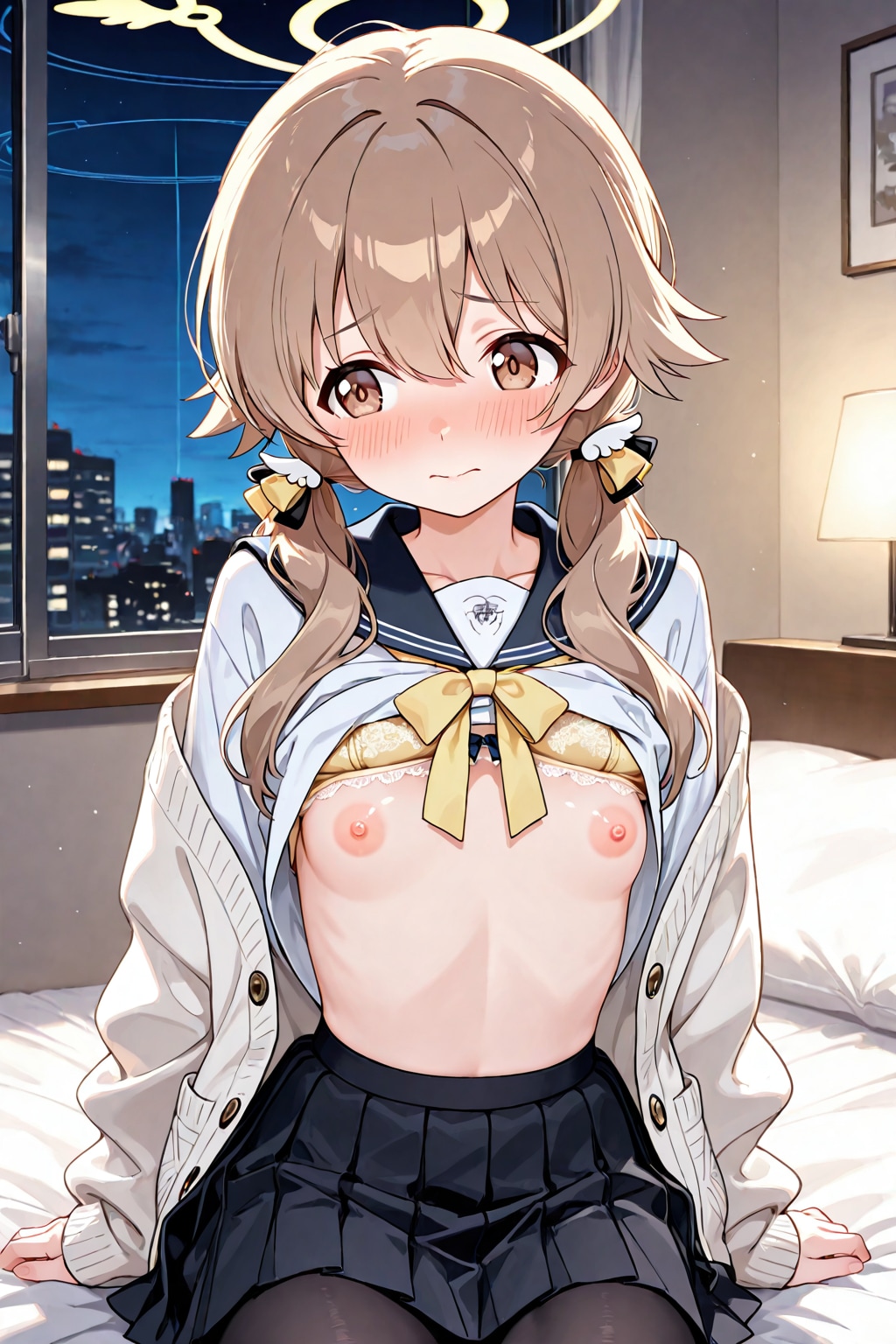 だ、大丈夫ですか？お、おっぱい揉みます？