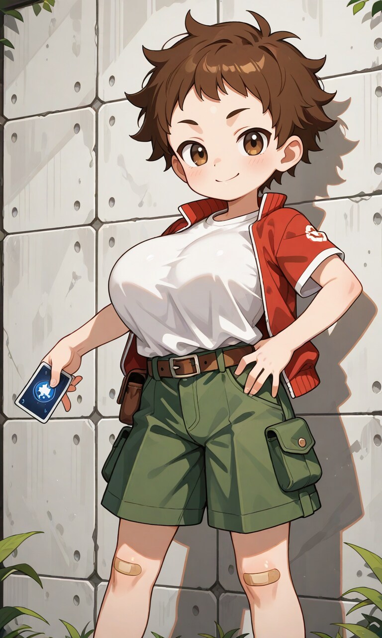 ホビアニ主人公巨乳ショタ