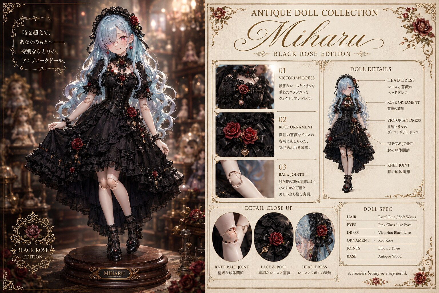 ドール | の人気AIイラスト・グラビア