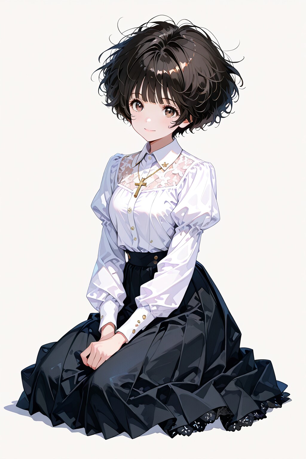 髪のアレンジ？