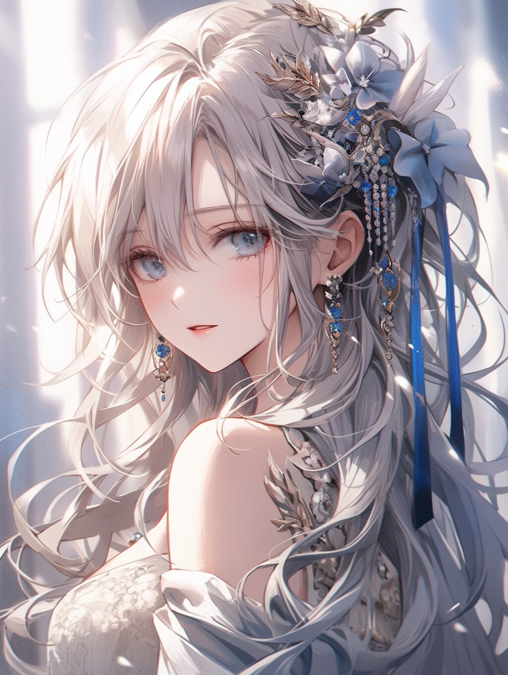 氷の女王の魅惑的な眼差し Ice Queen's Enchanting Gaze