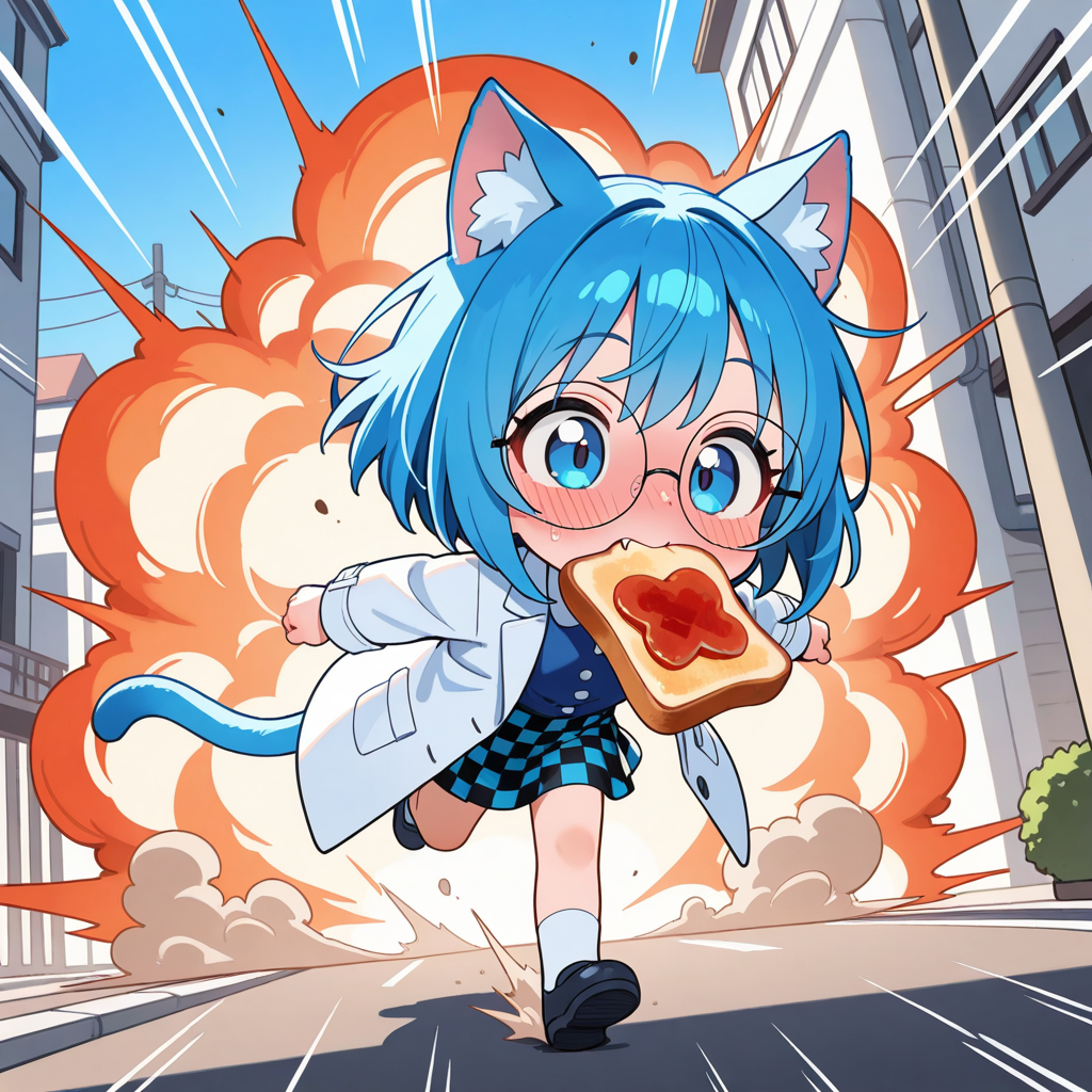 爆発ランニングトースト！！