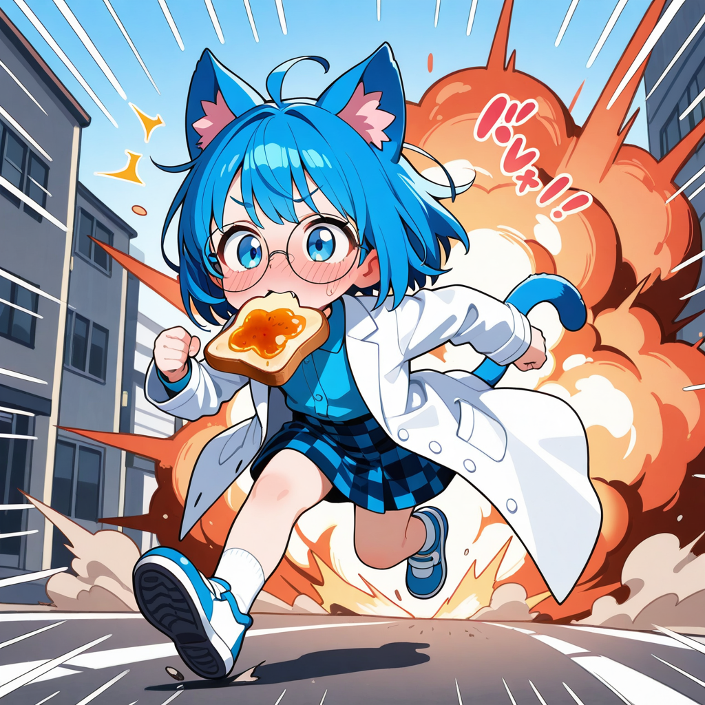 爆発ランニングトースト！！