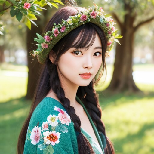 GARNET版DRYADちゃん | の人気AIイラスト・グラビア