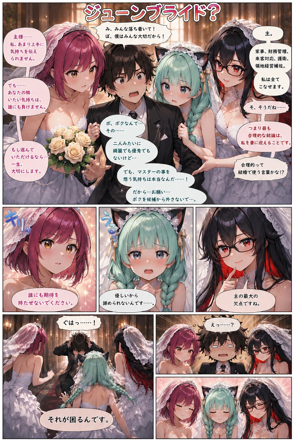 主、ついに身を固める!?