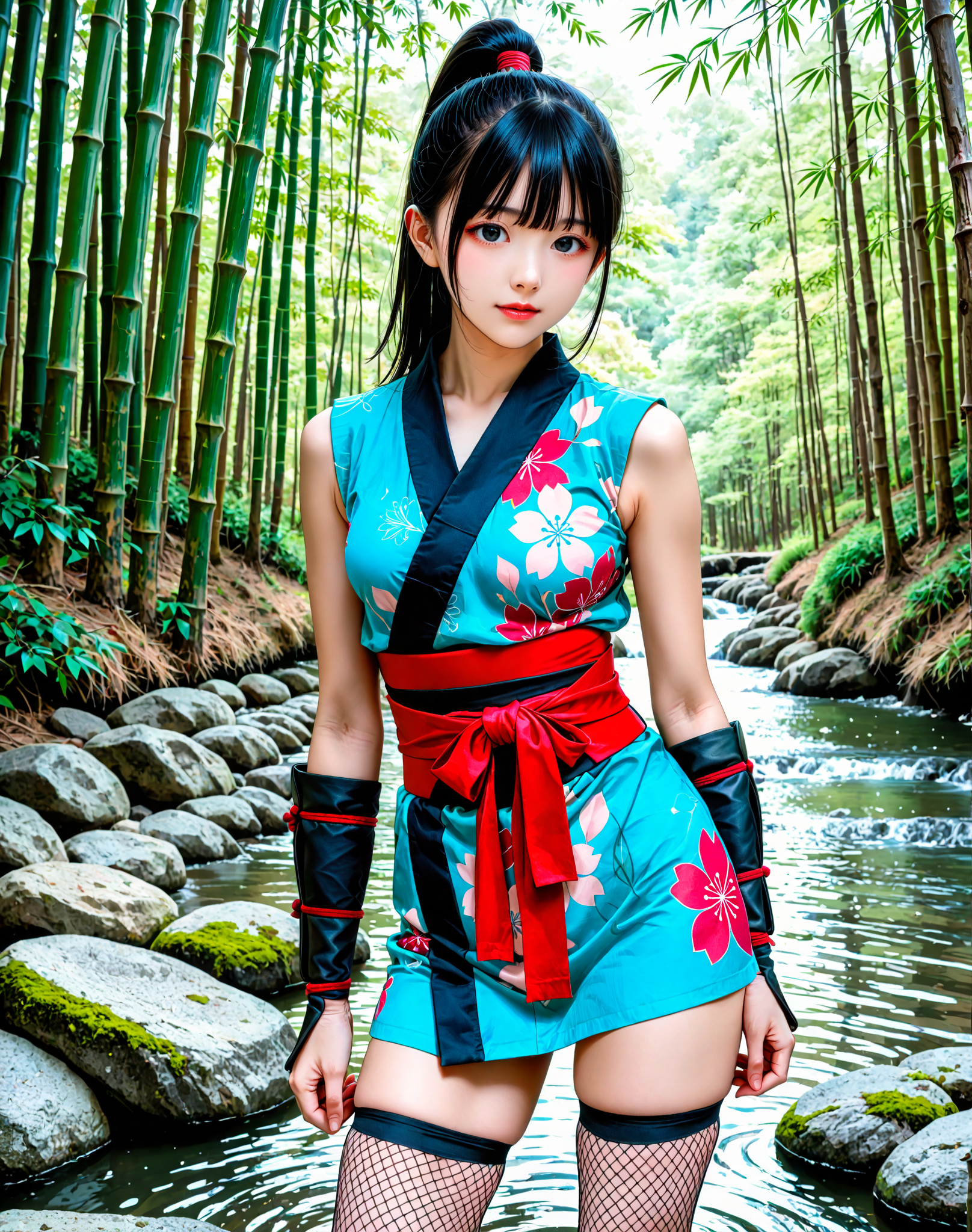 くノ一風 | の人気AIイラスト・グラビア