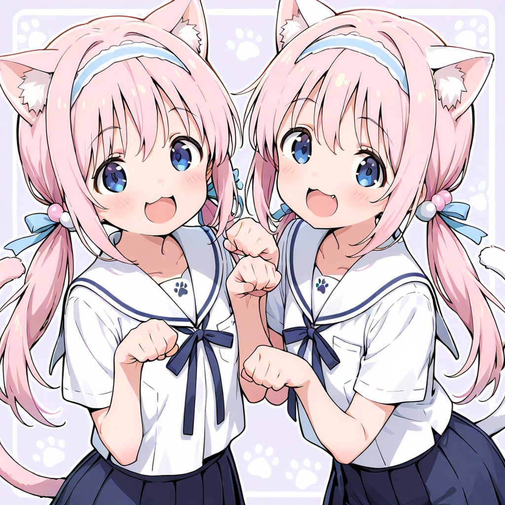 にゃーｘ2 | の人気AIイラスト・グラビア