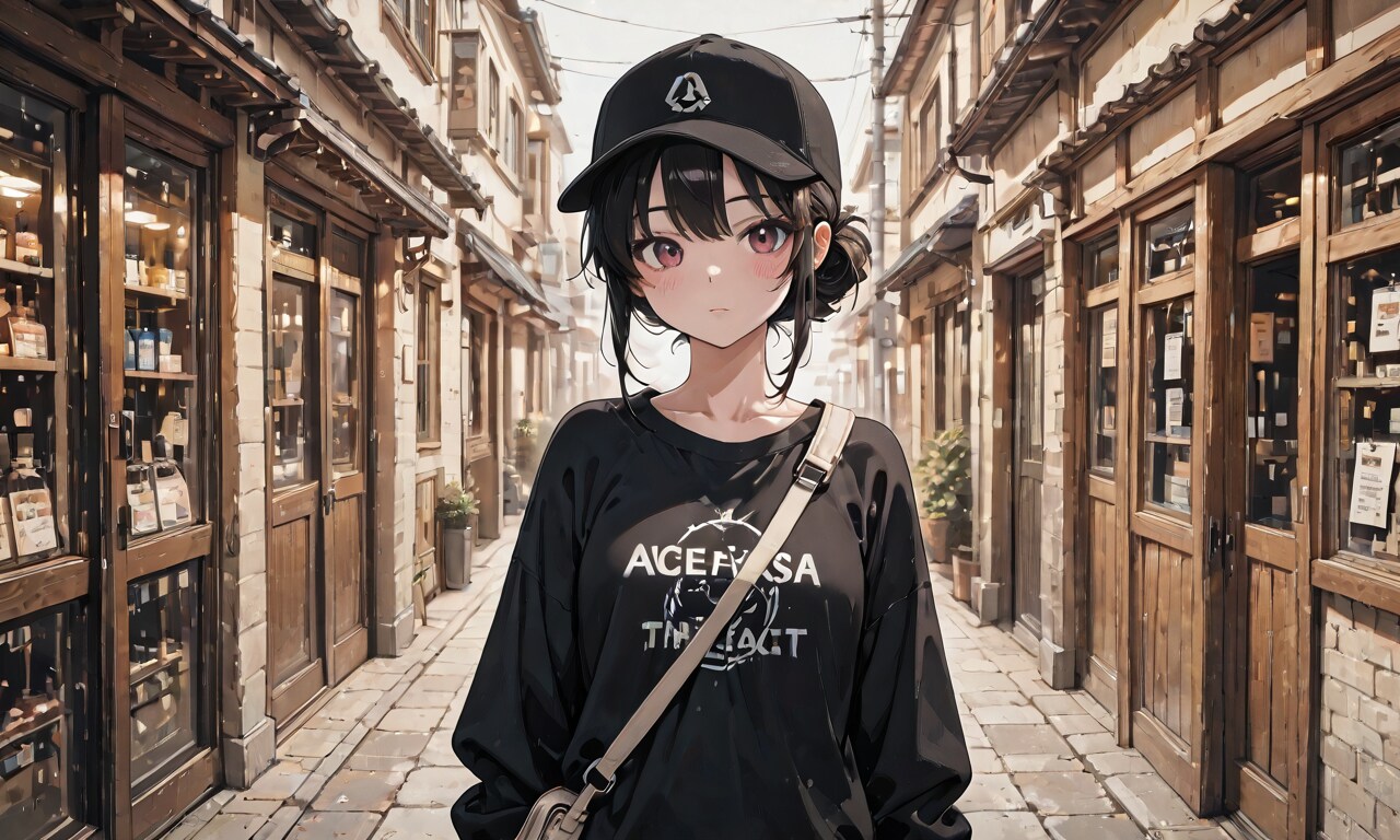 野球帽の道行く子 | の人気AIイラスト・グラビア