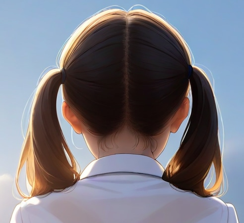 ツインテール少女