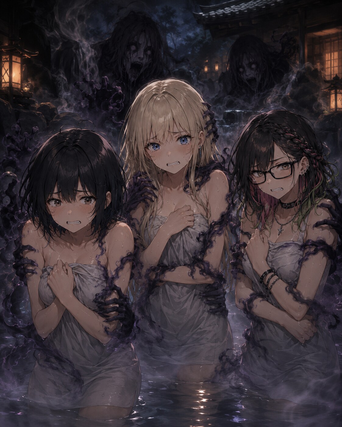 アニメで唐突に来る温泉回