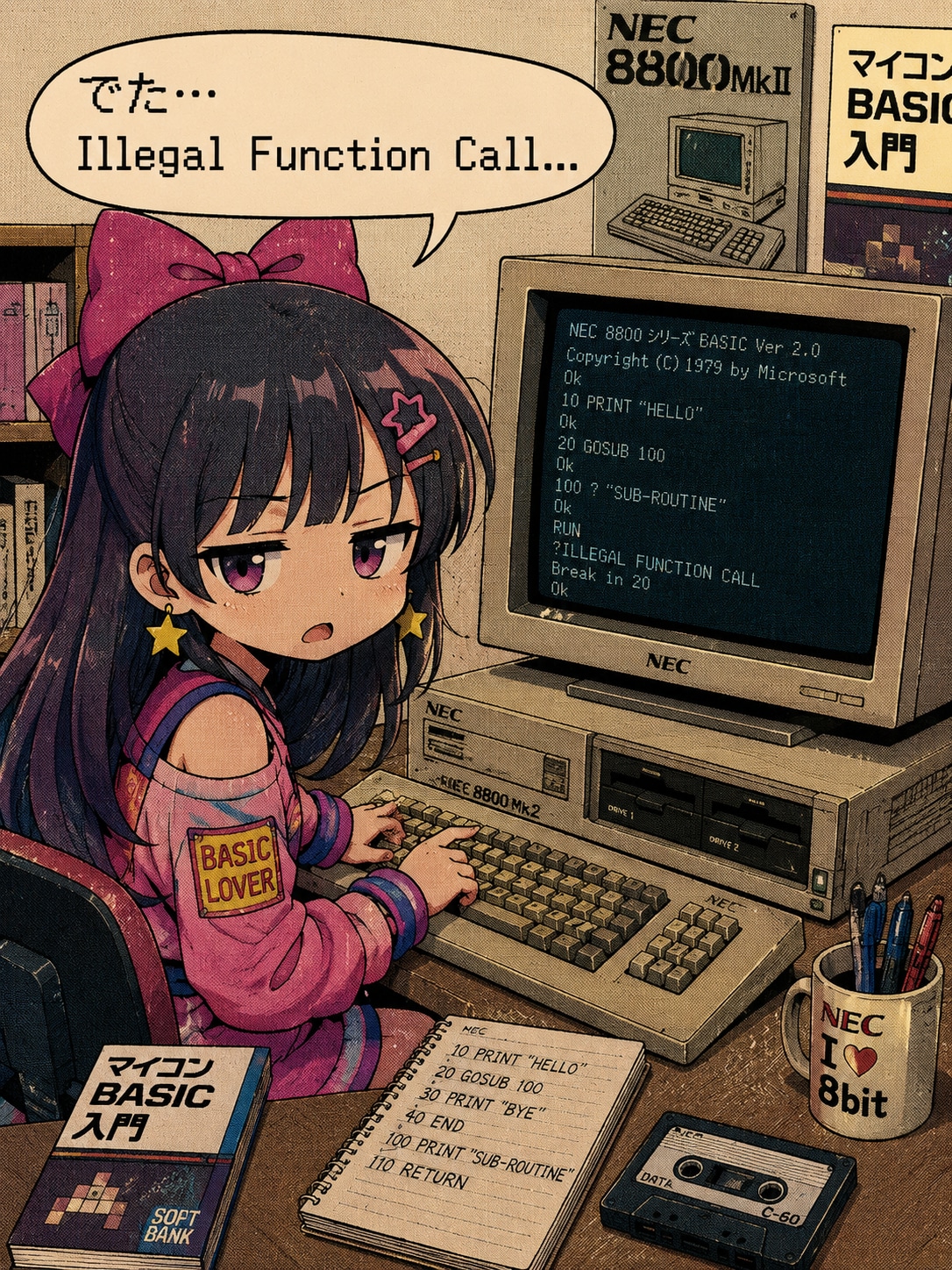 ★N88-BASIC | の人気AIイラスト・グラビア