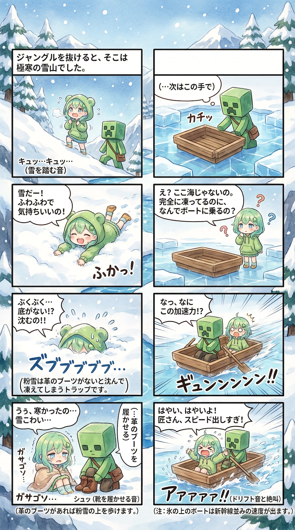 Velocity of the Blocky Seas