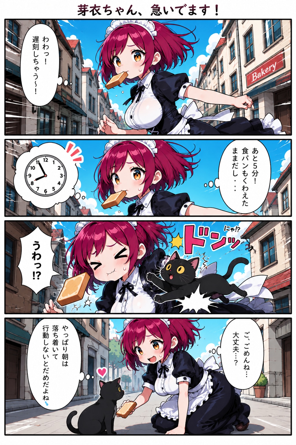 トーストランニング芽衣ちゃん