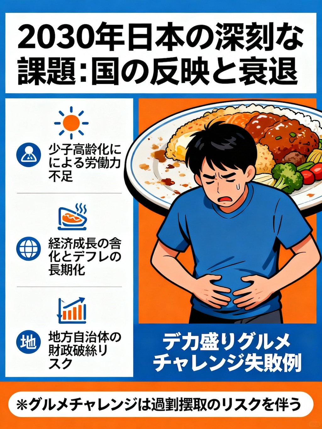 2030年に国の繁栄と衰退に関わる深刻な課題として興味関心を集めている事柄
