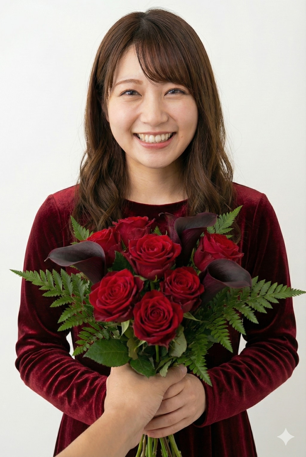 【POV】「え、私に…？」日頃の感謝を込めて、彼女に花束をサプライズ。