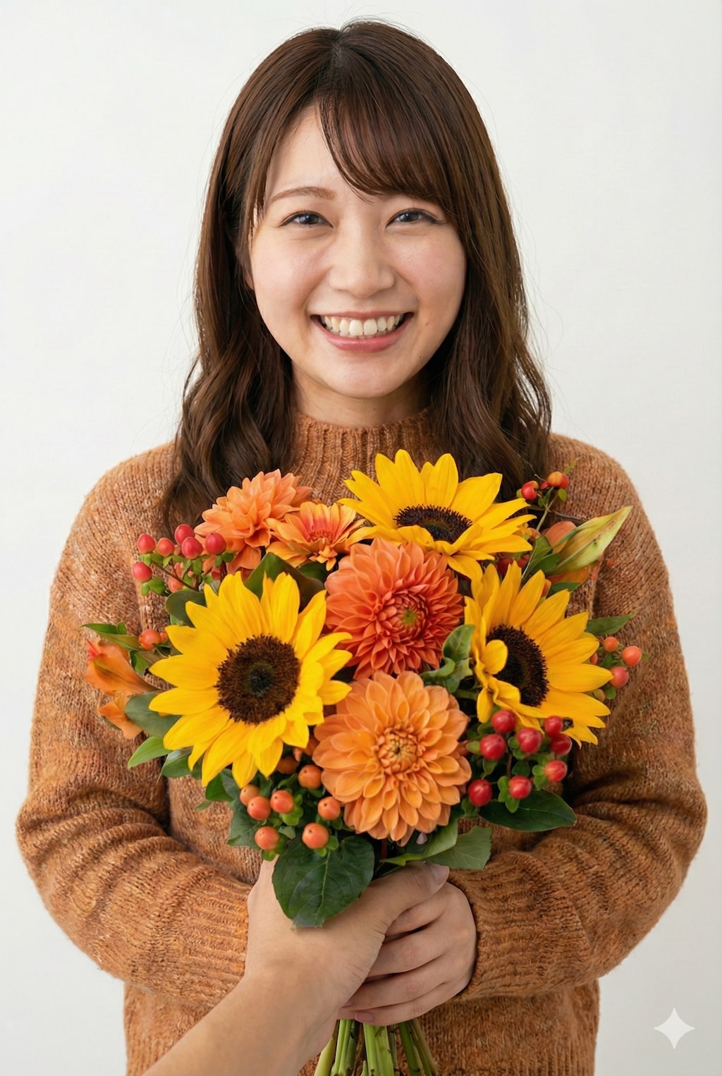 【POV】「え、私に…？」日頃の感謝を込めて、彼女に花束をサプライズ。