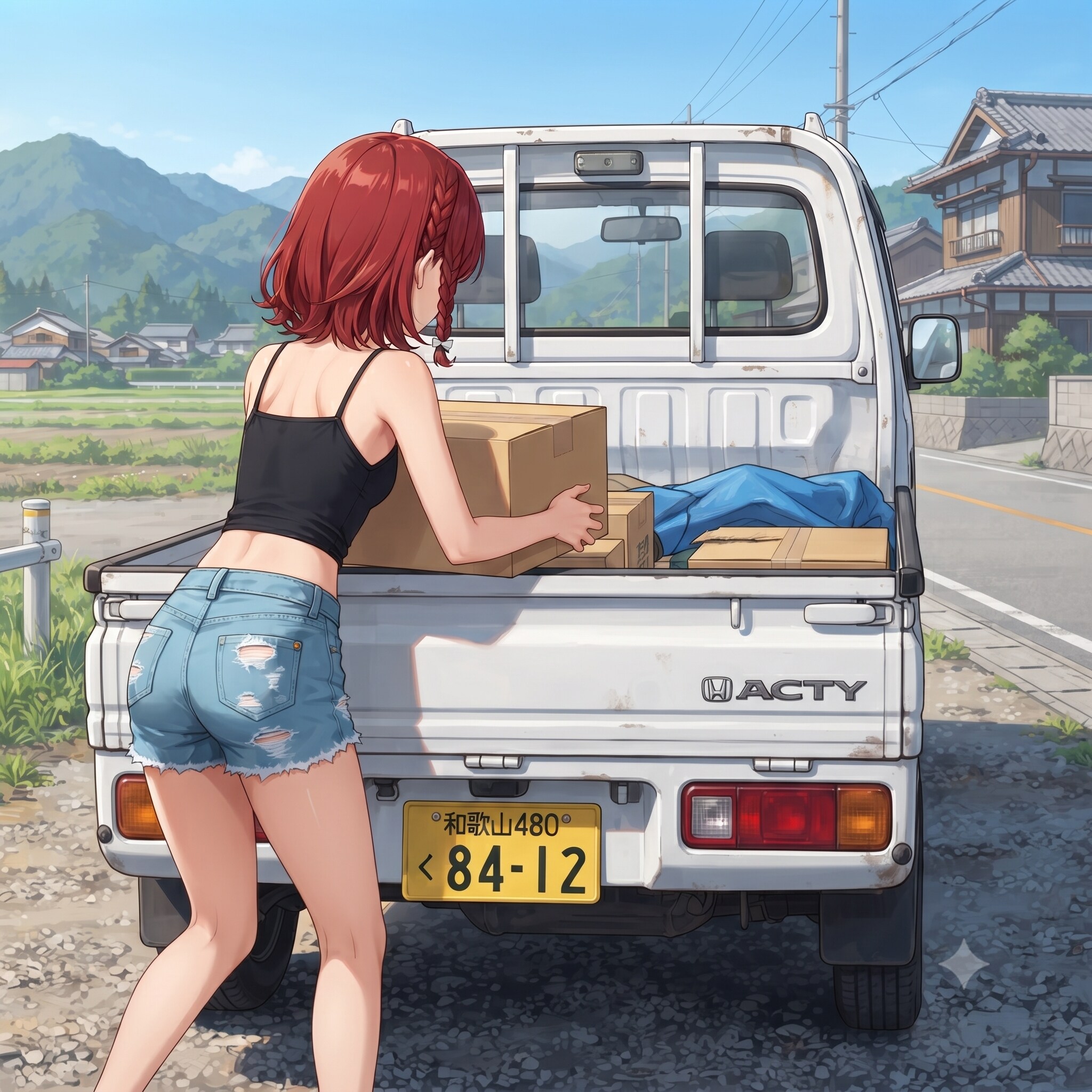 ホンダ・アクティ | の人気AIイラスト・グラビア