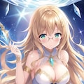 金髪メガネ美女＋ホワイトドレス 6枚目
