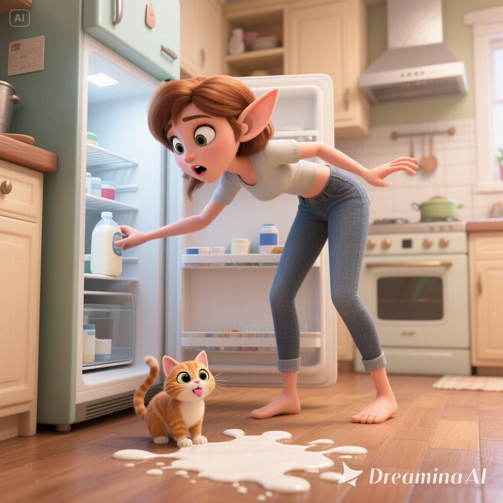 ミルクの大事件！