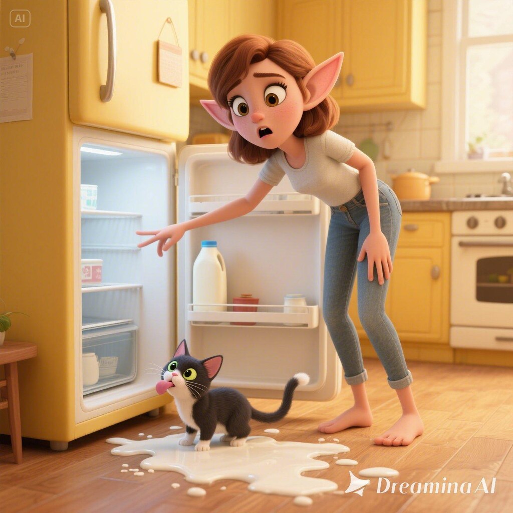 ミルクの大事件！