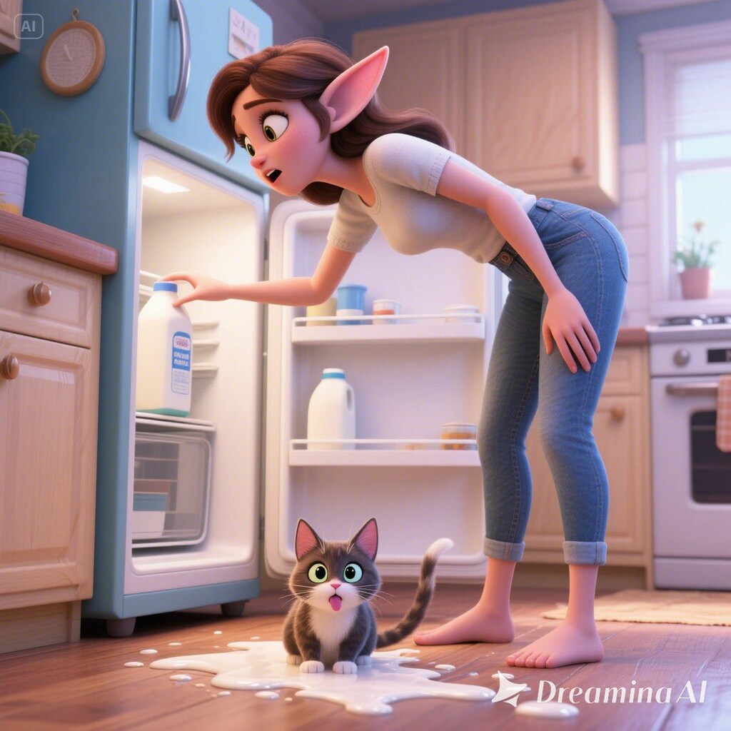 ミルクの大事件！