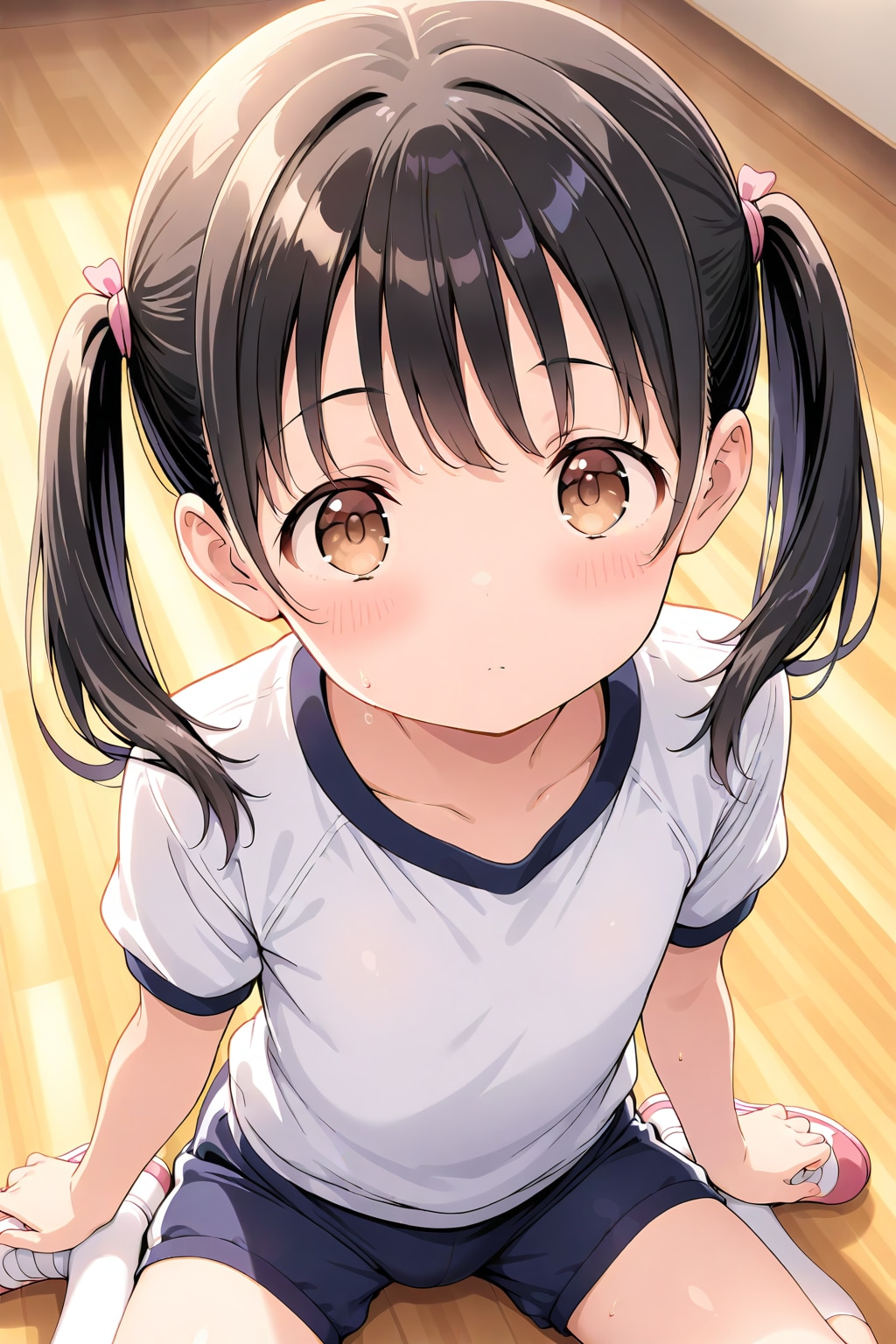 体操服美少女