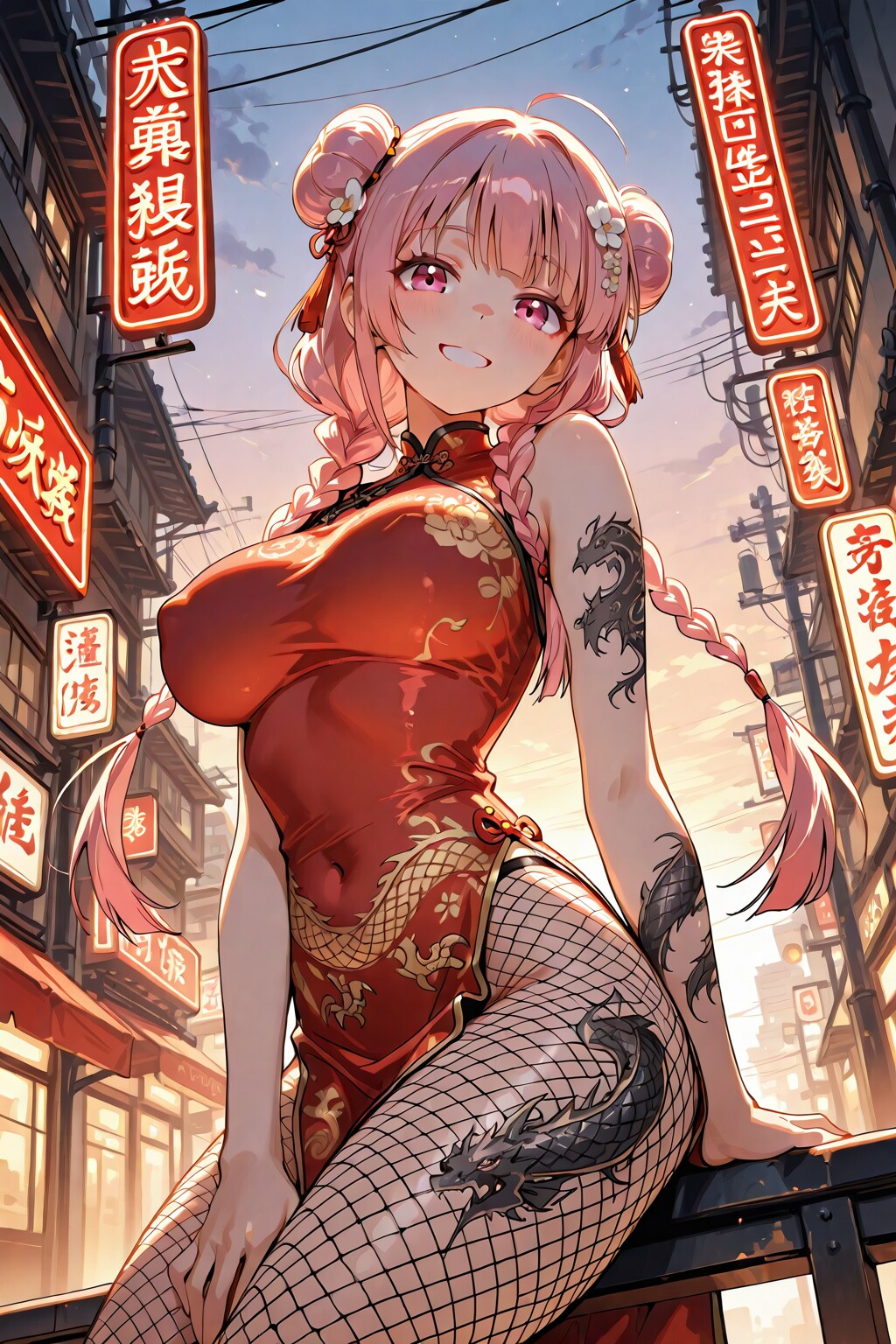 チャイナドレス（赤）