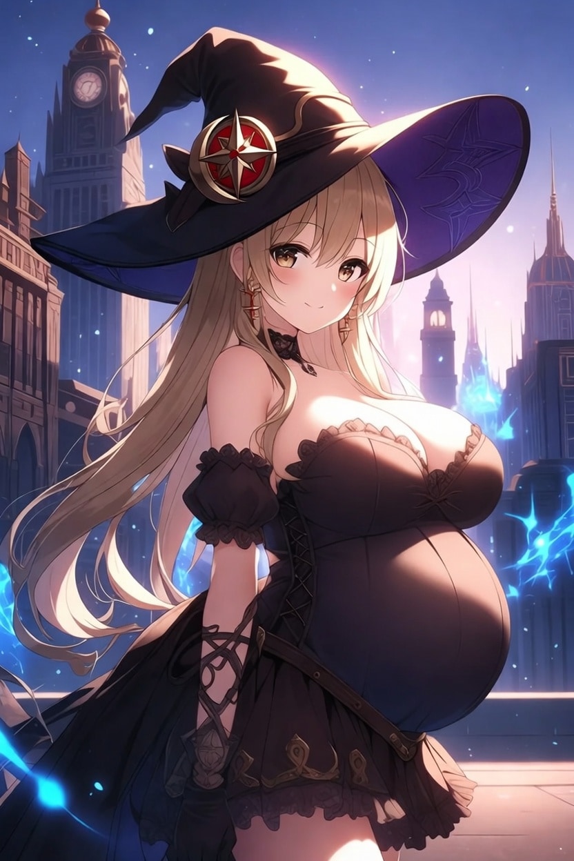 魔法学生妊婦さん‎(　˙ ؂ ˙　)