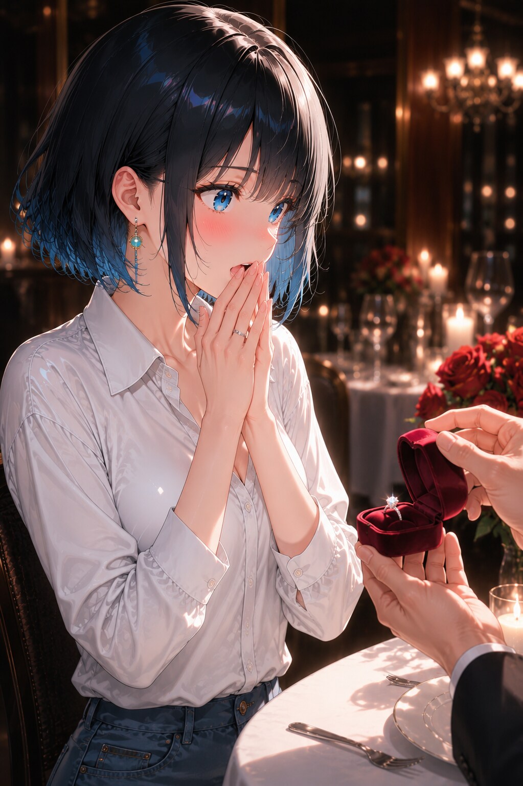 えっ…うそ…ホントに？（プロポーズの日）