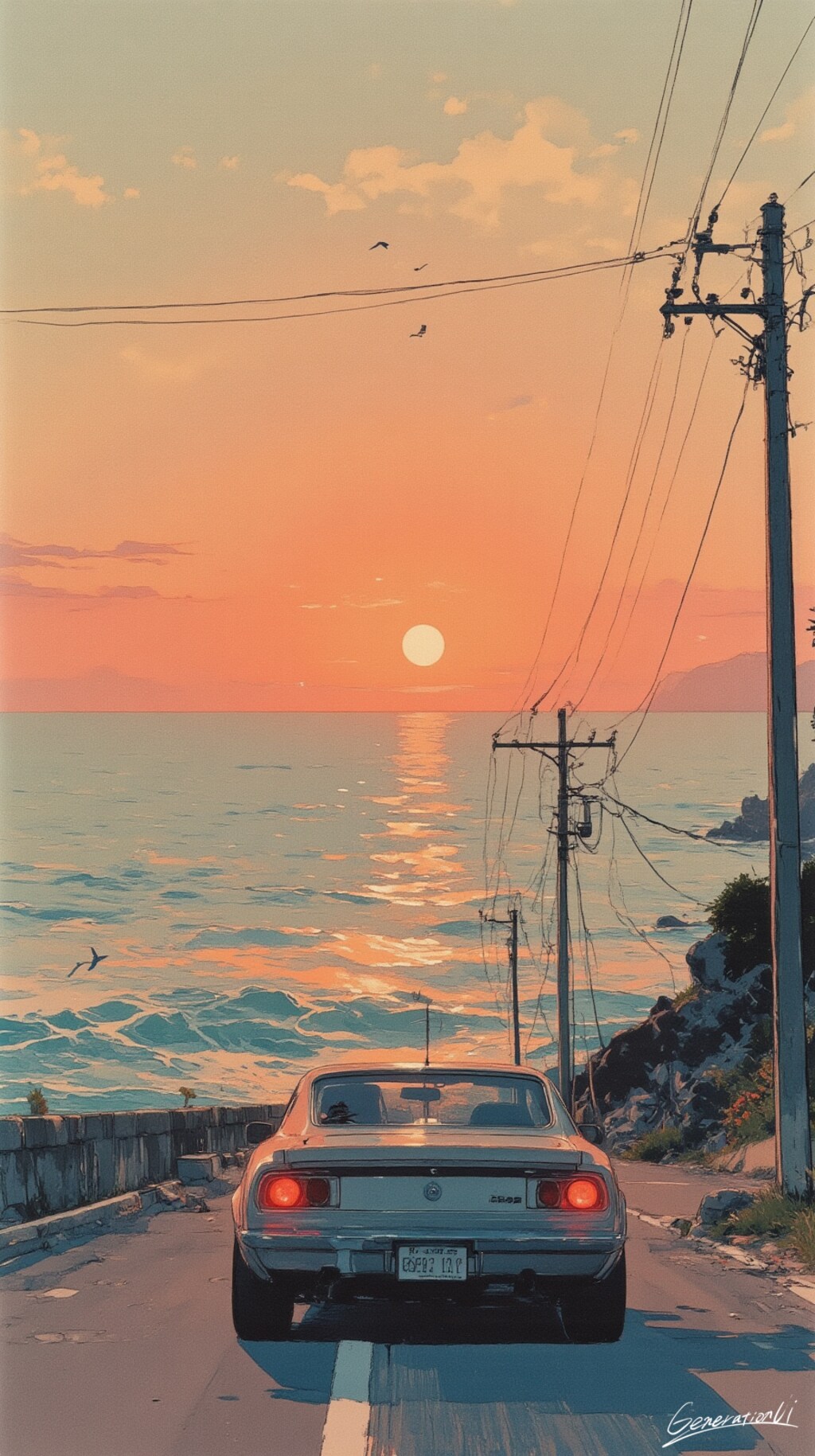 ドライブ日和／スマホ壁紙アーカイブ